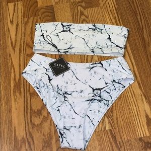 Zaful bathing suit- marble